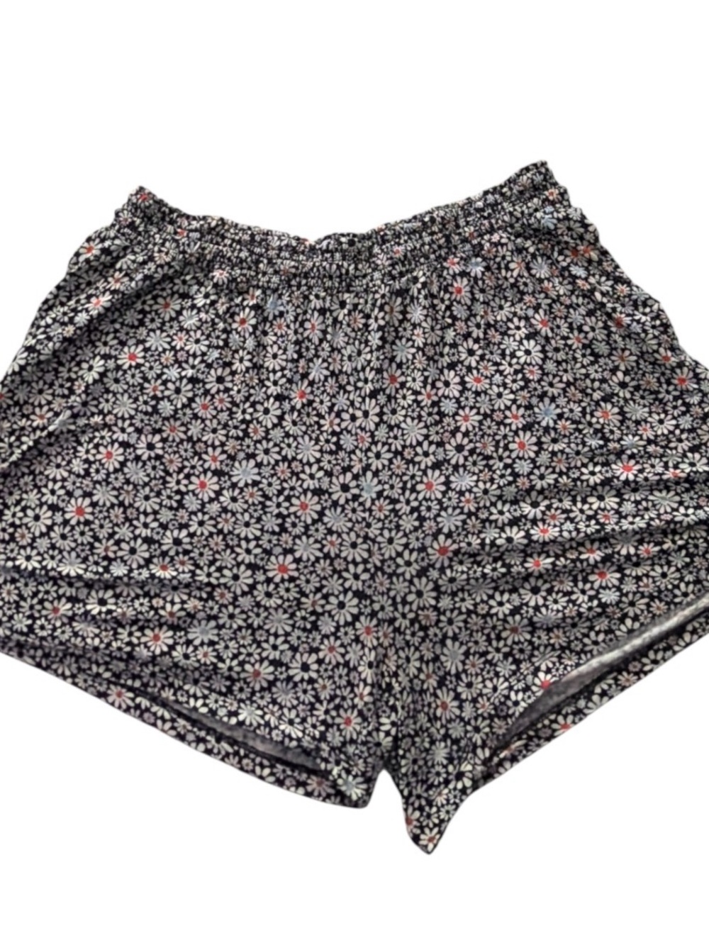 Joe Boxer Floral High Waist stretchy Women's Shorts Size large
